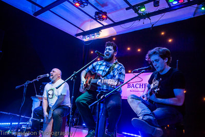 The band Bache playing at the Pier in Ilfracombe, photos by Tim Lamerton Photography