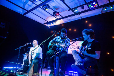 The band Bache playing at the Pier in Ilfracombe, photos by Tim Lamerton Photography